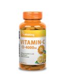   Vitaking C+D C-vitamin 1000mg + D3-vitamin 4000NE tabletta – 90db