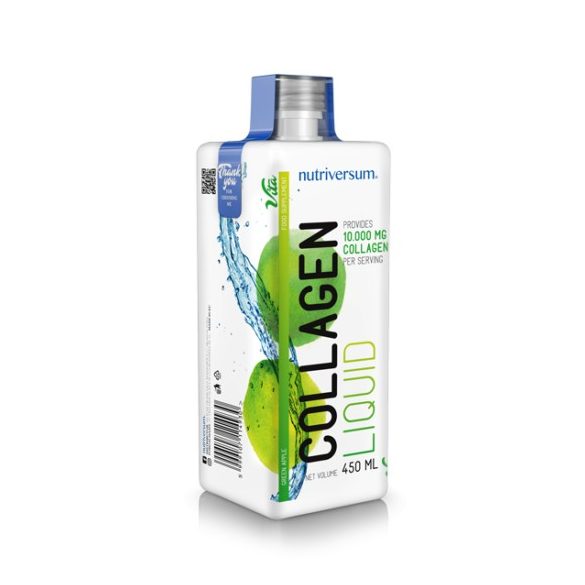 Collagen liquid 10.000 mg - 450 ml - VITA - Nutriversum - zöld alma