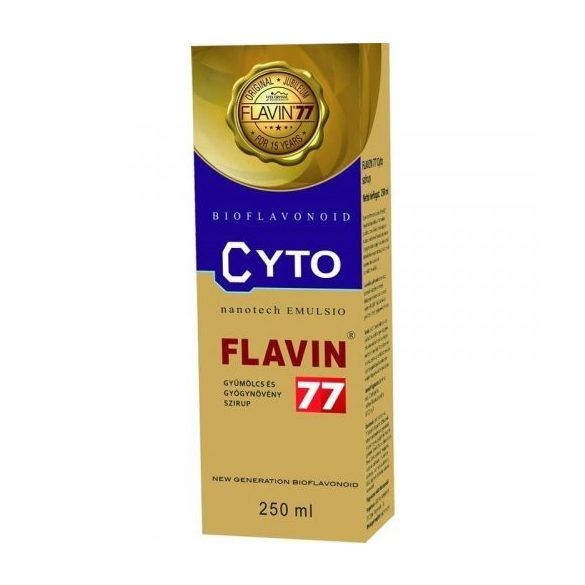 FLAVIN 77 CYTO SZIRUP 250ML