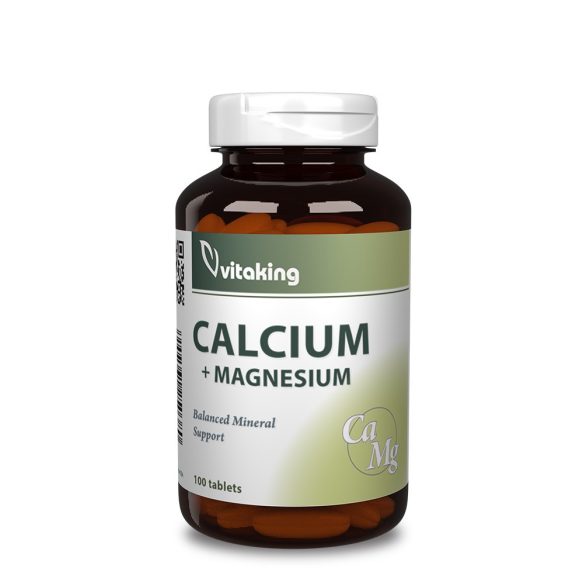 Vitaking Calcium+Magnesium 100 db tabletta