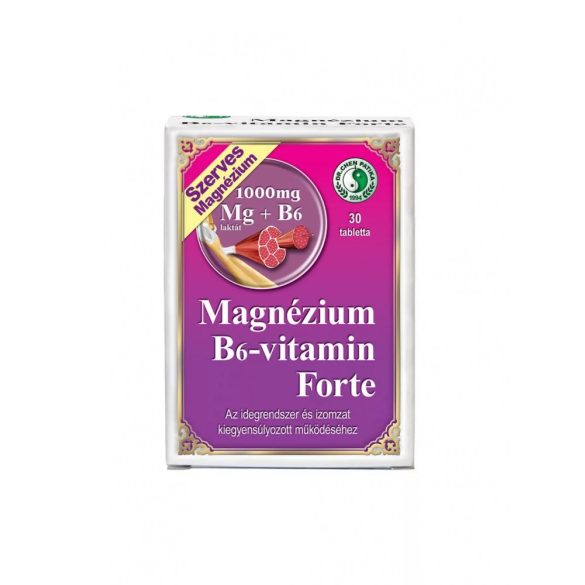 Dr Chen Magnézium_B6-vitamin  Forte 30db